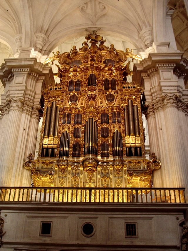 P5260289 Orgel - Catedral santa maria de la encarnacion - Granada